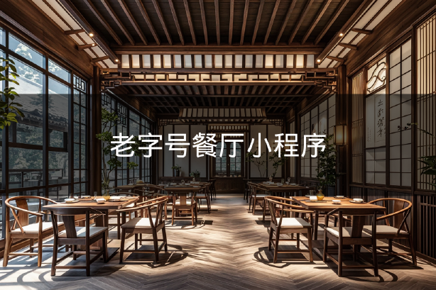 老字號餐廳小程序